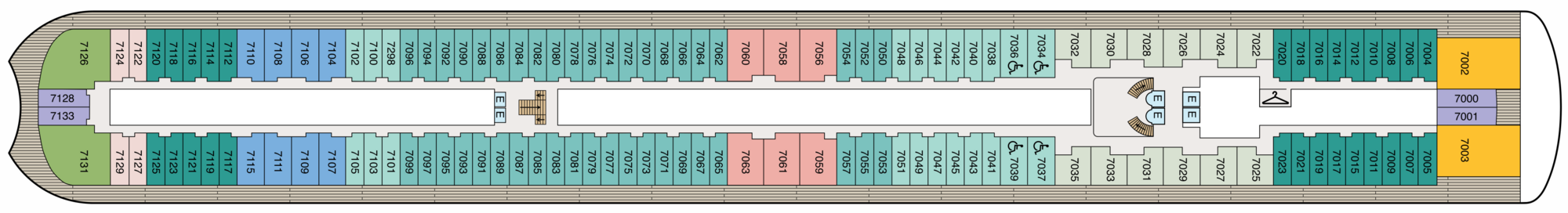 Deck 7 plan